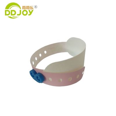 Custom Patient ID Soft Safe Thermal Print Wristband with Nano-composite Paper Material