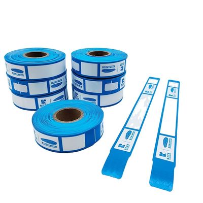 Letter Shape Self-Printable Adhesive Bracelet for Scenic Events and Admission Tickets