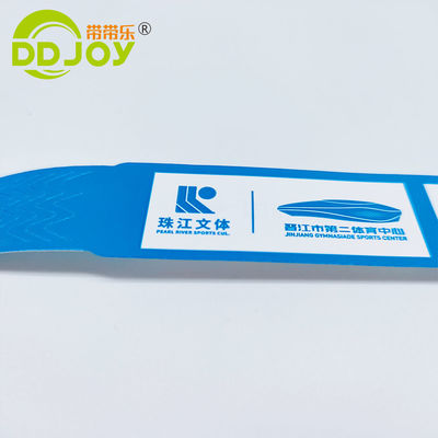 Letter Shape Self-Printable Adhesive Bracelet for Scenic Events and Admission Tickets