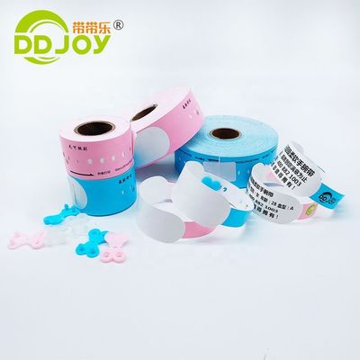 Highly Durable Thermal VIP Bar code Wristband for Adult Child at Networking Events