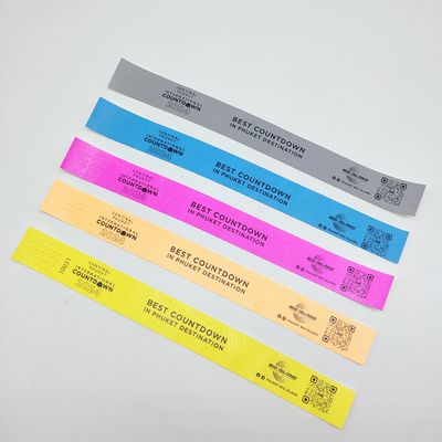 Party Must-Have Convenient Occasion Holiday Events Custom Disposable Paper Wristband