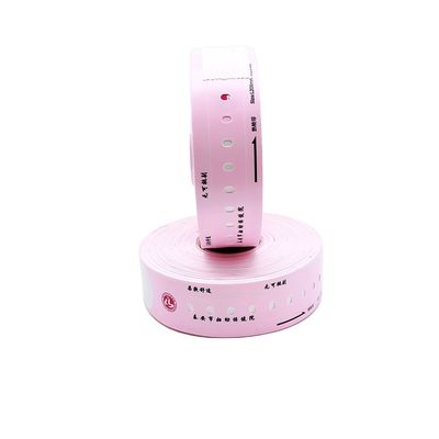 205*25mm Child Customized Barcode Roll Wristband for Hospital Patient Identification