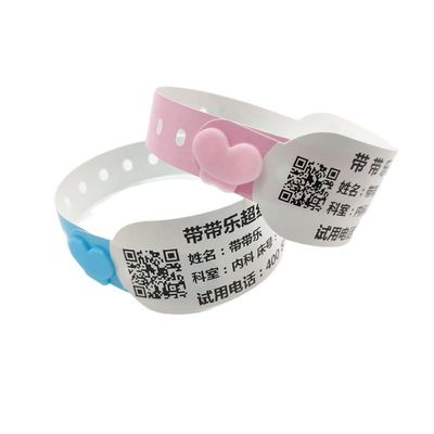 Thermal Paper Wristband for Hospital and Party Shipping via DHL FedEx UPS EMS or TNT