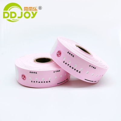 205*25mm Child Customized Barcode Roll Wristband for Hospital Patient Identification