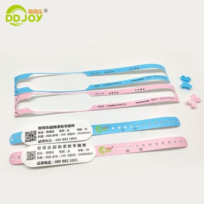 Thermal Paper Wristband for Hospital and Party Shipping via DHL FedEx UPS EMS or TNT