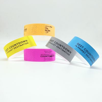 Party Must-Have Convenient Occasion Holiday Events Custom Disposable Paper Wristband