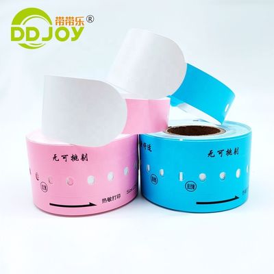 Custom Information Printer Thermal Printable Wristband Anti-scratch for Club Admission