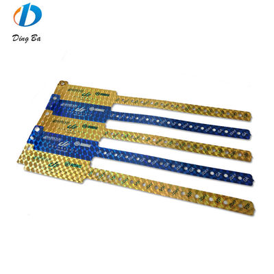 Fashional and Anti-Allergy Customized Logo PVC Wristband for Event Identification