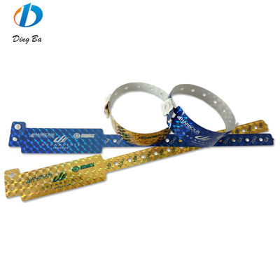 Fashional and Anti-Allergy Customized Logo PVC Wristband for Event Identification