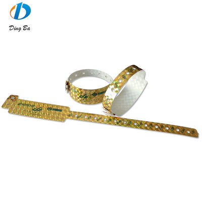 Fashional and Anti-Allergy Customized Logo PVC Wristband for Event Identification