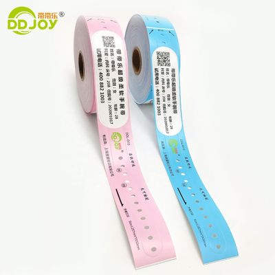 Printable Custom Logo Adjustable Waterproof Thermal Wristband in Blue