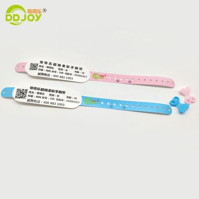 Printable Custom Logo Adjustable Waterproof Thermal Wristband in Blue