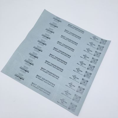 Waterproof Paper Bracelets for Events 250*25mm/250*19mm Durable and Tear Resistant