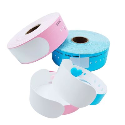 Waterproof Custom ID Wristband for Festival Park Disposable Barcode QR Code Bracelet
