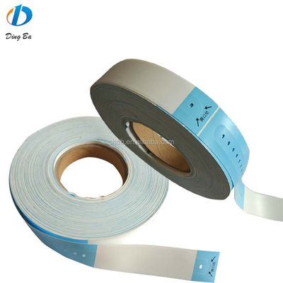Color Printing Thermal Synthetic Paper Wristband for Patient Identification 257*32mm