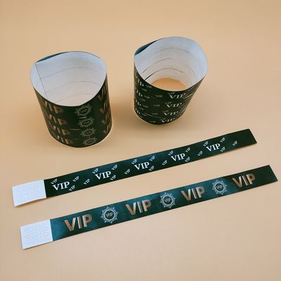 250*25mm/250*19mm Solid Color Tyvek Wristband Waterproof and Durable for All Occasions