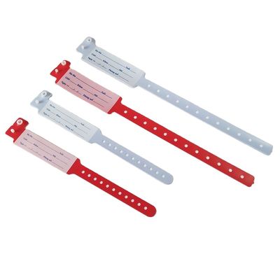Cartoon Pattern Waterproof Disposable Medical Plastic Wristband for Hospital Patients