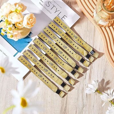 Environmental Protection One Time Brands Logo Text Printing Bracelets with Orange Logo