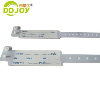 Shipping Options UPS DHL EMS Fedex TNT Customized Pink PVC Bracelet for Hospital