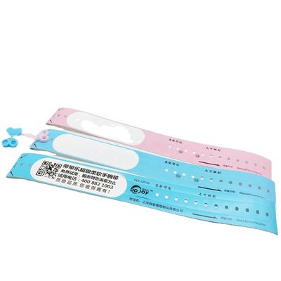Customizable Pink Thermal Wristband with Snap Lock DDJoy's Eco-Friendly Solution