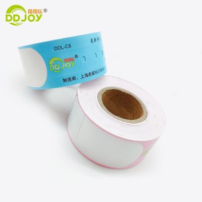 Customizable Pink Thermal Wristband with Snap Lock DDJoy's Eco-Friendly Solution