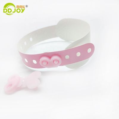 DD Joy Disposable Roll Adult Size Thermal Printable Hospital ID Wrist Band with Blue