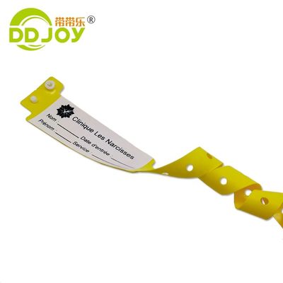 100pcs Custom Writeable ID Bracelets for Child Park Waterproof Patient Wristband