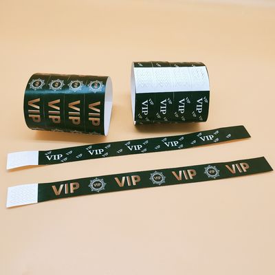 Green DDJOY Tyvek Wristbands for Stock Festival International Shipping