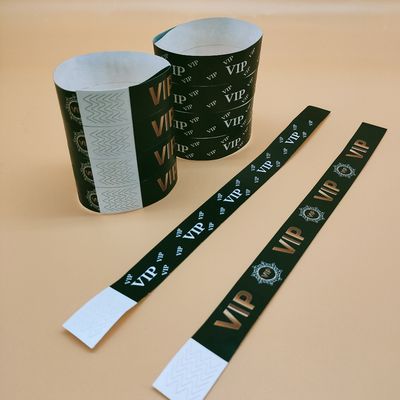 Green DDJOY Tyvek Wristbands for Stock Festival International Shipping