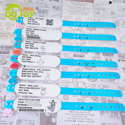 257*32mm Thermal Printable Wristband for Hospital Patient Identification TNT Shipping