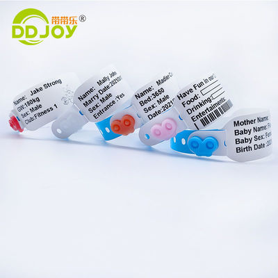 257*32mm Thermal Printable Wristband for Hospital Patient Identification TNT Shipping