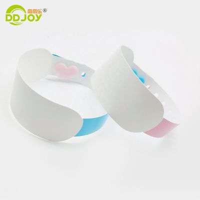Adult Patients Information ID Wristband 257*32mm Customized Logo Waterproof Direct Thermal