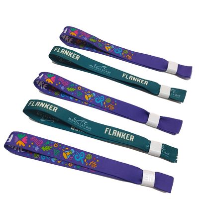 DDJOY Ribbon Festival Events One Direction Lock Cloth Bracelets for Party and Events