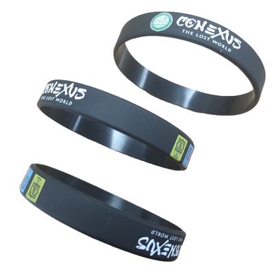 Silicone Material Custom Wristband Debossed for Events 2024 Items Waterproof Silicone