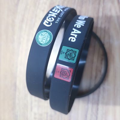 Silicone Material Custom Wristband Debossed for Events 2024 Items Waterproof Silicone