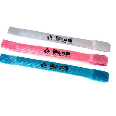 255.16*20mm Custom Printing LED Wrist Band for Parties and Events Glowing in the Dark