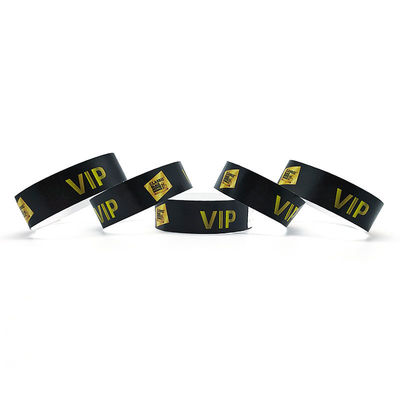 Waterproof ID Tickets and Custom Logo Tyvek Wristbands Essential for Events Festivals
