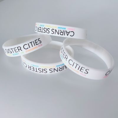 170*12*2mm Band Width Glowing in Dark Custom Silicon Wristband for Events Festival