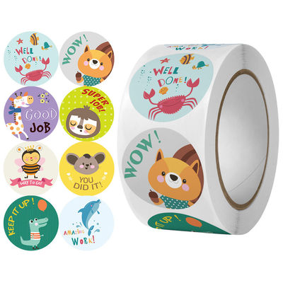 Free Design Cute Rainbow Thank You Sticker Gift Decoration Stickers