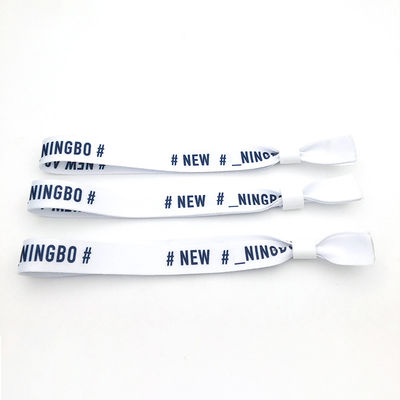 Custom Event Festival Party RFID Wristbands with Polyester Fabric and Logo Printing