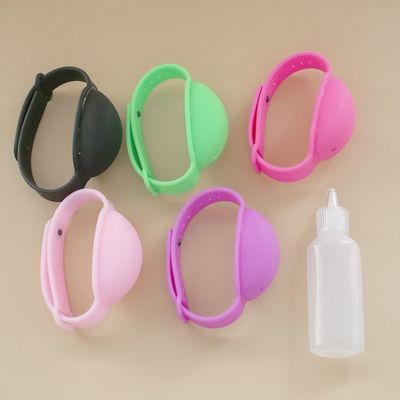 Children's Silicone Portable Liquid Hand Sanitizer Wristband Dispenser GW 0.25KG/PCS