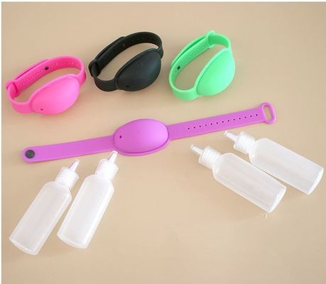 Children's Silicone Portable Liquid Hand Sanitizer Wristband Dispenser GW 0.25KG/PCS