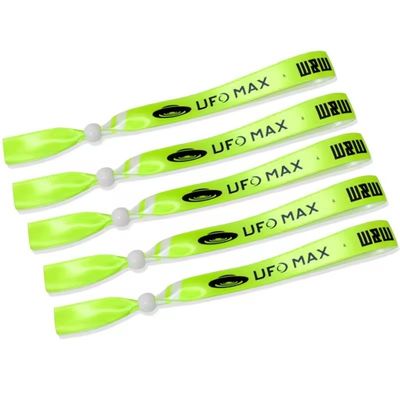 Party and Event RFID Wristbands Custom Satin Fabric with Logo Printing 350*15mm Size