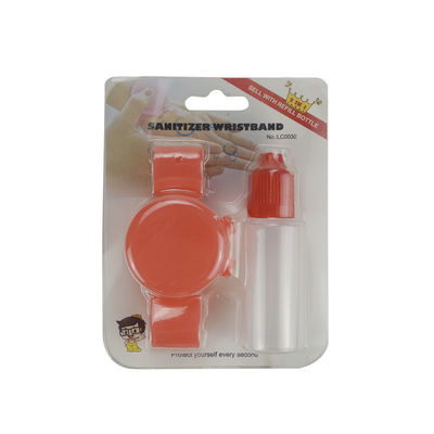 Silicone Hand Sanitizer Wristband with Adjustable Dispenser Bracelet Art Collectible