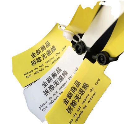 Versatile PVC Soft Label Seal Anti-Theft Buckle for Disposable Shoes Clothes and Bags