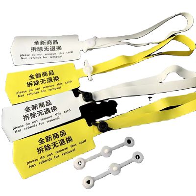 Versatile PVC Soft Label Seal Anti-Theft Buckle for Disposable Shoes Clothes and Bags