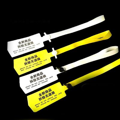 Versatile PVC Soft Label Seal Anti-Theft Buckle for Disposable Shoes Clothes and Bags