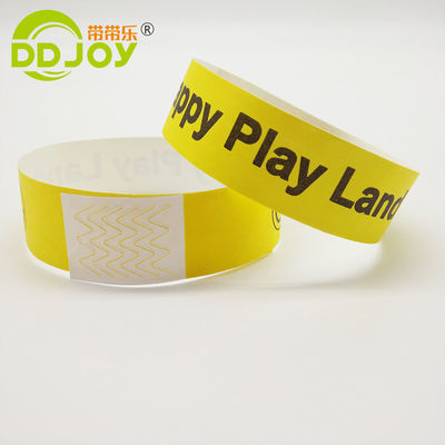 Waterproof Secure Identification Paper Bracelets for Guest Vendor Media Staff VIP