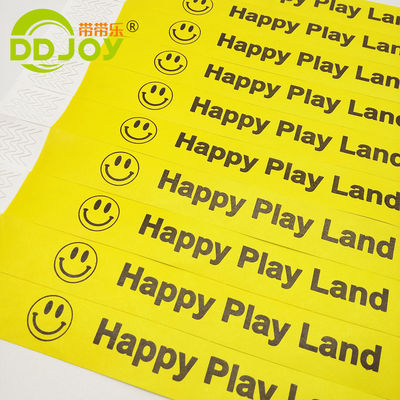 Waterproof Secure Identification Paper Bracelets for Guest Vendor Media Staff VIP