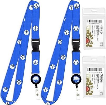 Custom Logo Lanyards Polyester Material for Office Occasions